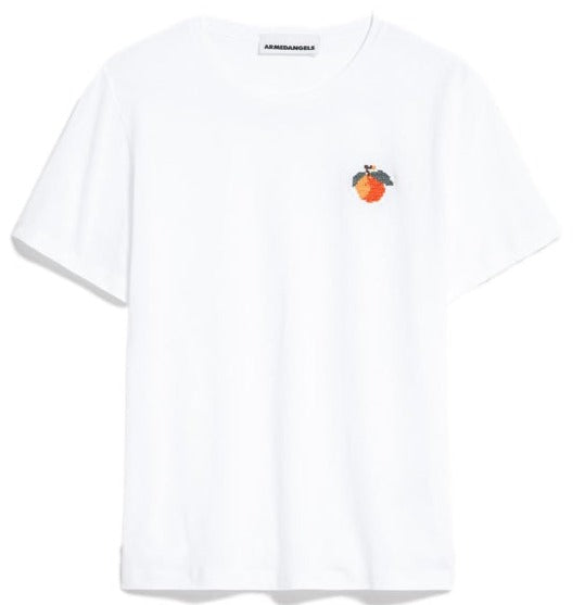 ARMEDANGELS Maarla Fruits T-shirt white women