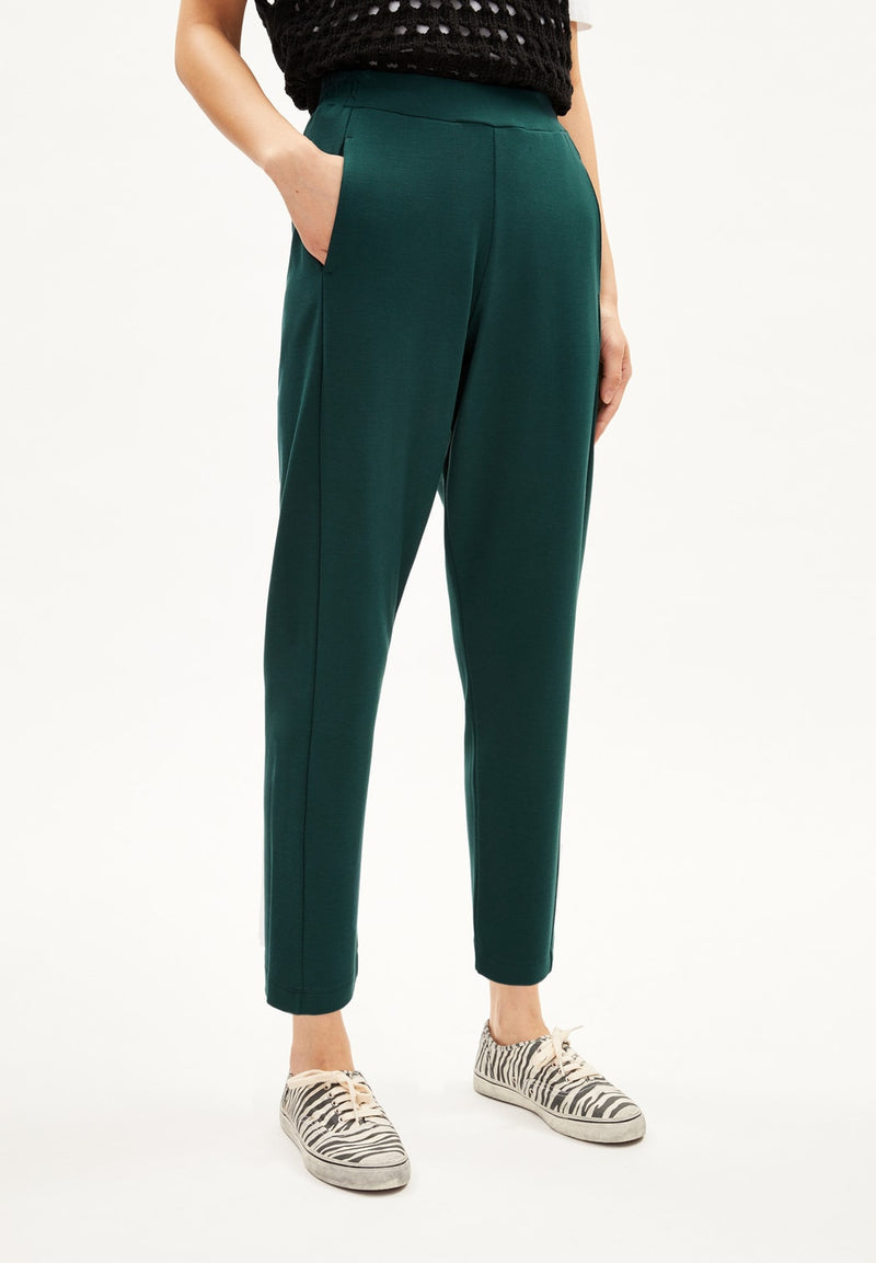 ARMEDANGELS Magdaalena trousers teal stone women
