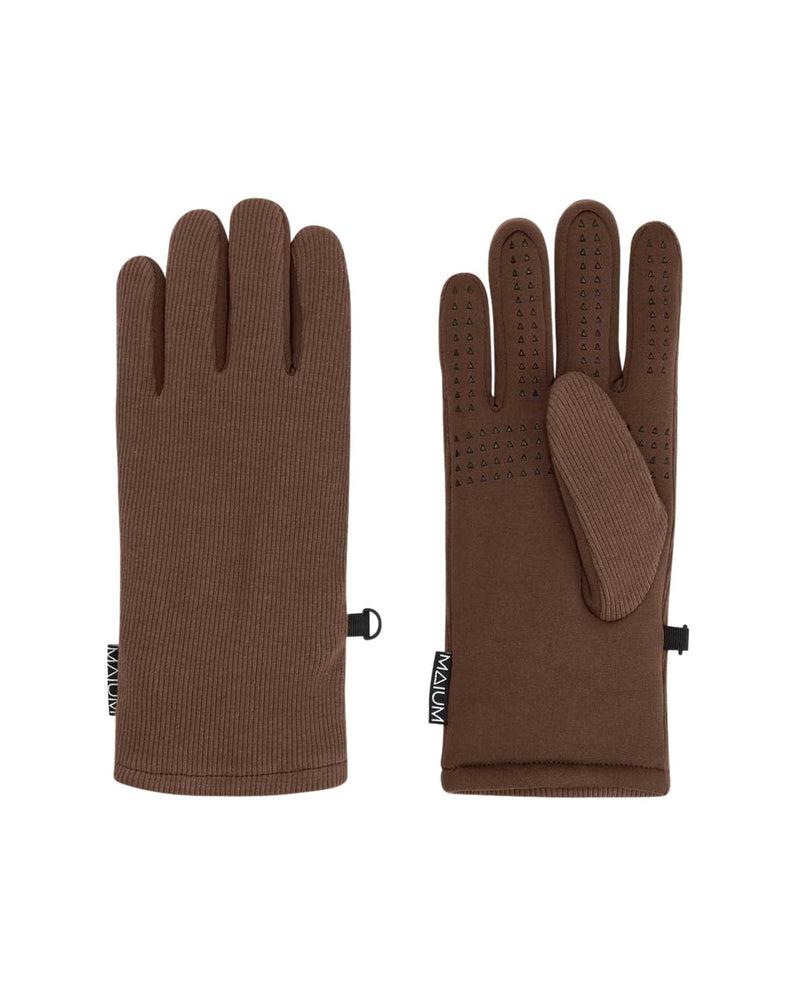 MAIUM Gloves macassar brown unisex