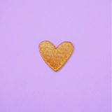 MALICIEUSE Mini golden heart patch