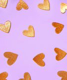 MALICIEUSE Mini golden heart patch