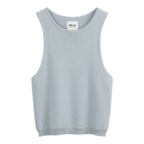 MELAWEAR Nikara knit top cloudy blue women