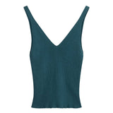 MELAWEAR Rhada knit top deep sea women