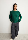 ARMEDANGELS Merinaa links links jumper emerald green women