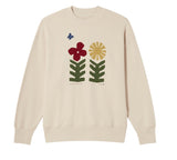 THINKING MU Metamorphosis sweatshirt ivory women