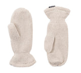 DEDICATED Handen wool mittens pearl white women