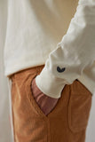 TWOTHIRDS Mouli sweater ecru men