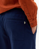 THINKING MU Light travel pants blue night men