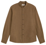 THINKING MU Ant shirt camel microvichy men