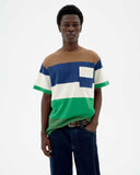 THINKING MU Aaron tee land stripes men