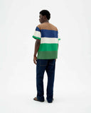 THINKING MU Aaron tee land stripes men