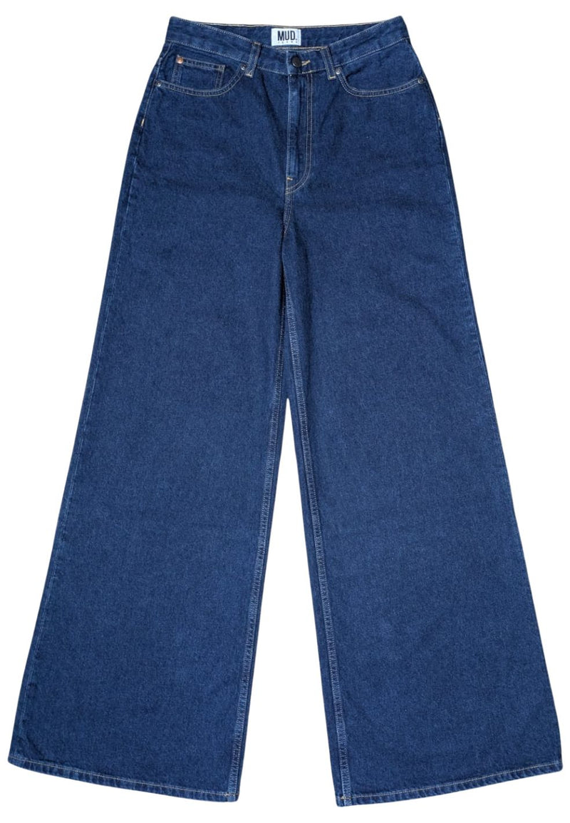 MUD JEANS Sara high loose jeans stone indigo women