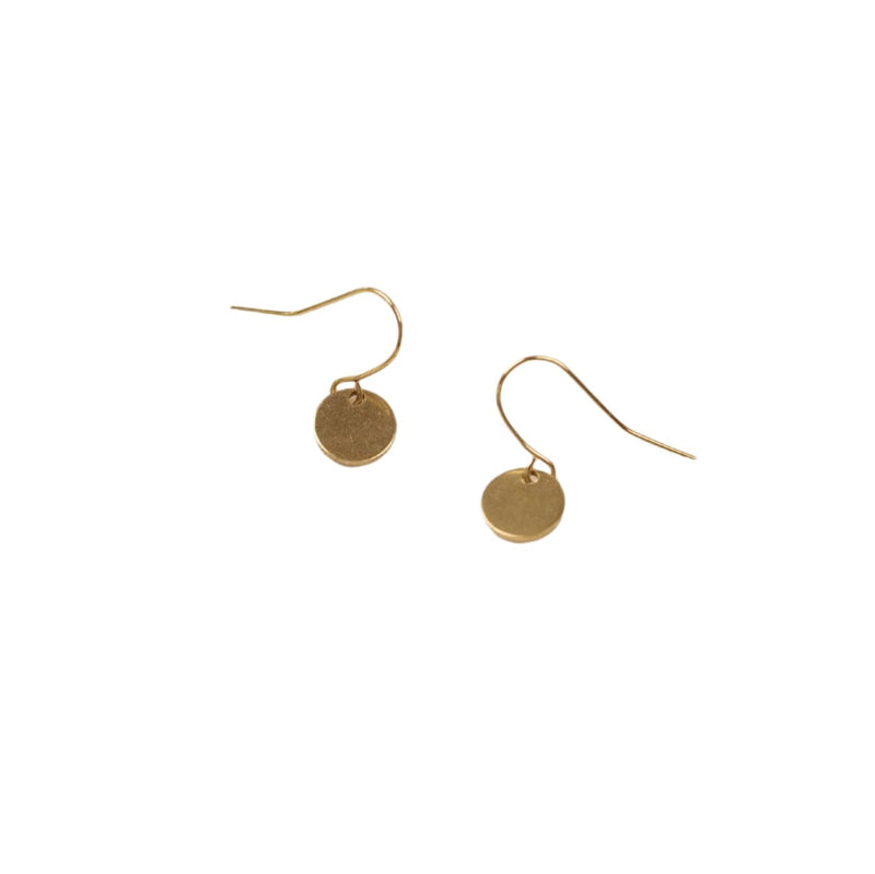 BRASSCAKE Dot hook earrings