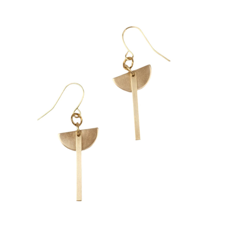 BRASSCAKE Nuu hook earrings