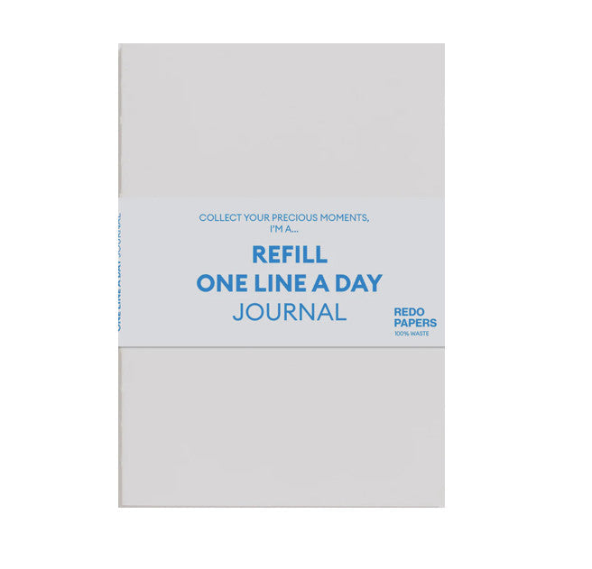 REDOPAPERS REFILL One line a day notebook