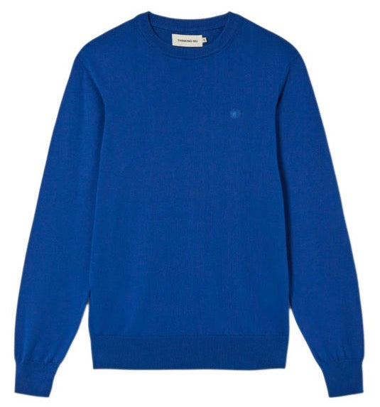 THINKING MU Orlando knit jumper navy men