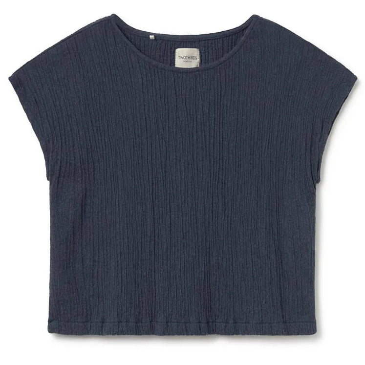 TWOTHIRDS Palombaggia top dusty blue women