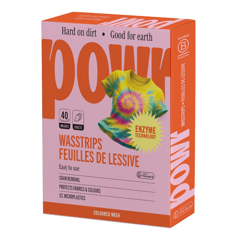 POWR Laundry strips coloured wash