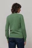 RIFO Ada recycled cashmere sweater green bietola women