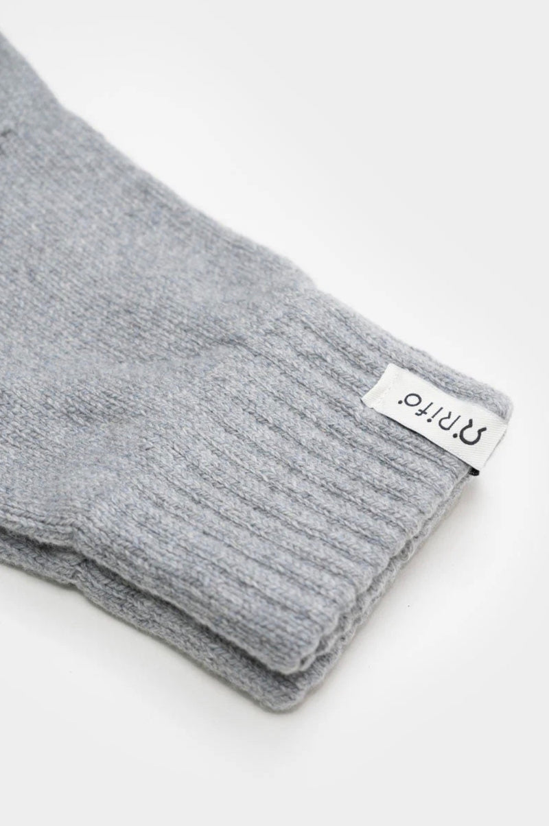 RIFO Anita gloves grey calce women