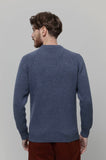 RIFO Biagio cashmere jumper blue pioggia men