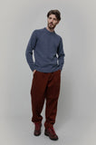 RIFO Biagio cashmere jumper blue pioggia men