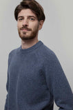 RIFO Biagio cashmere jumper blue pioggia men