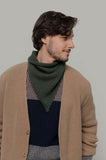 RIFO Masha recycled cashmere bandana green foresta unisex