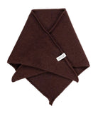 RIFO Masha cashmere bandana brown caffe unisex