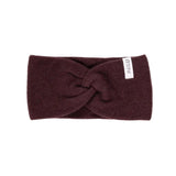 RIFO Nadia recycled cashmere headband brown caffè women