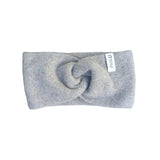 RIFO Nadia recycled cashmere headband grey calce women