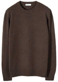 RIFO Romeo recycled cashmere sweater brown corteccia men