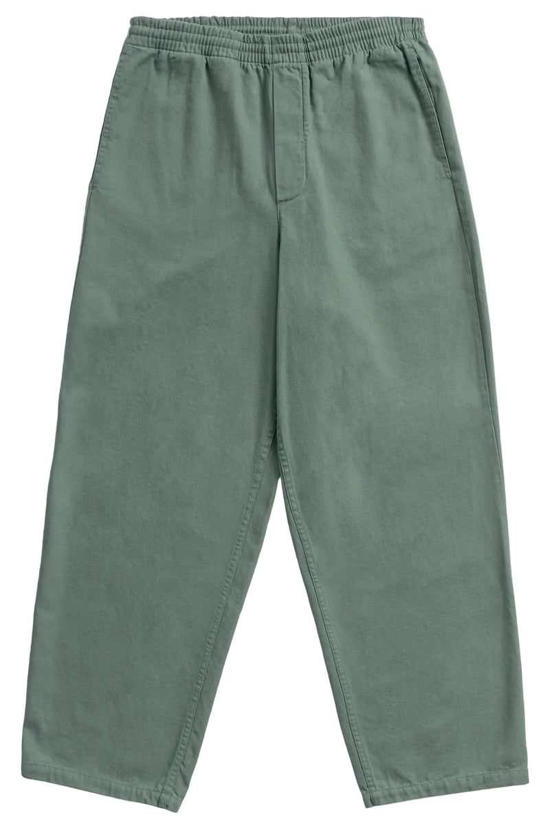 ROTHOLZ Wide-leg trousers leaf green men