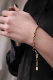KLIMBIM Seq bracelet gold