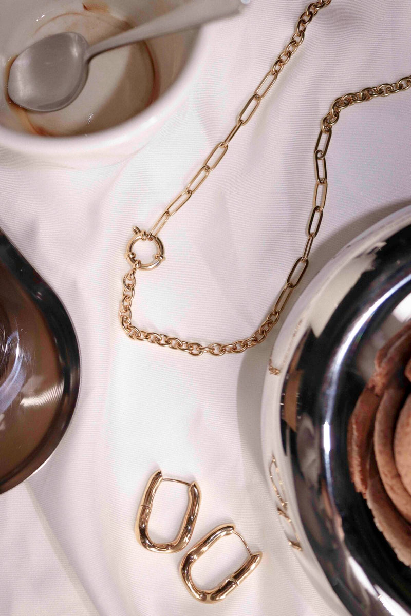 KLIMBIM Seq necklace silver