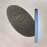 SEW A SONG Nimes hoops gold plated
