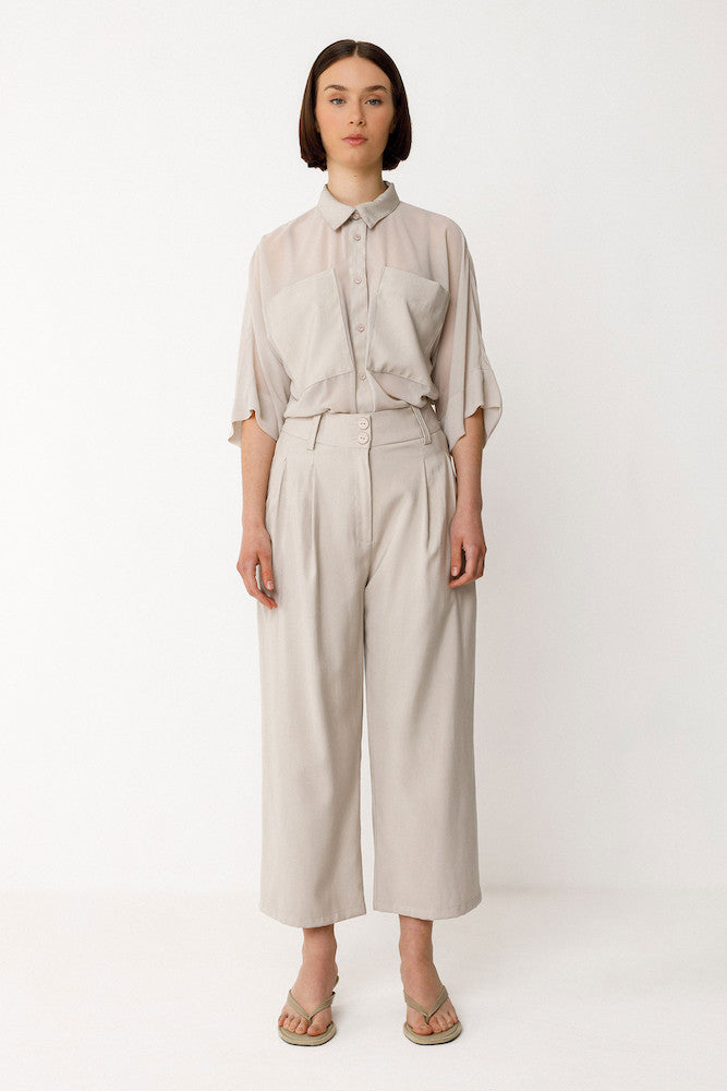 SKFK Kaia shirt X1 beige women