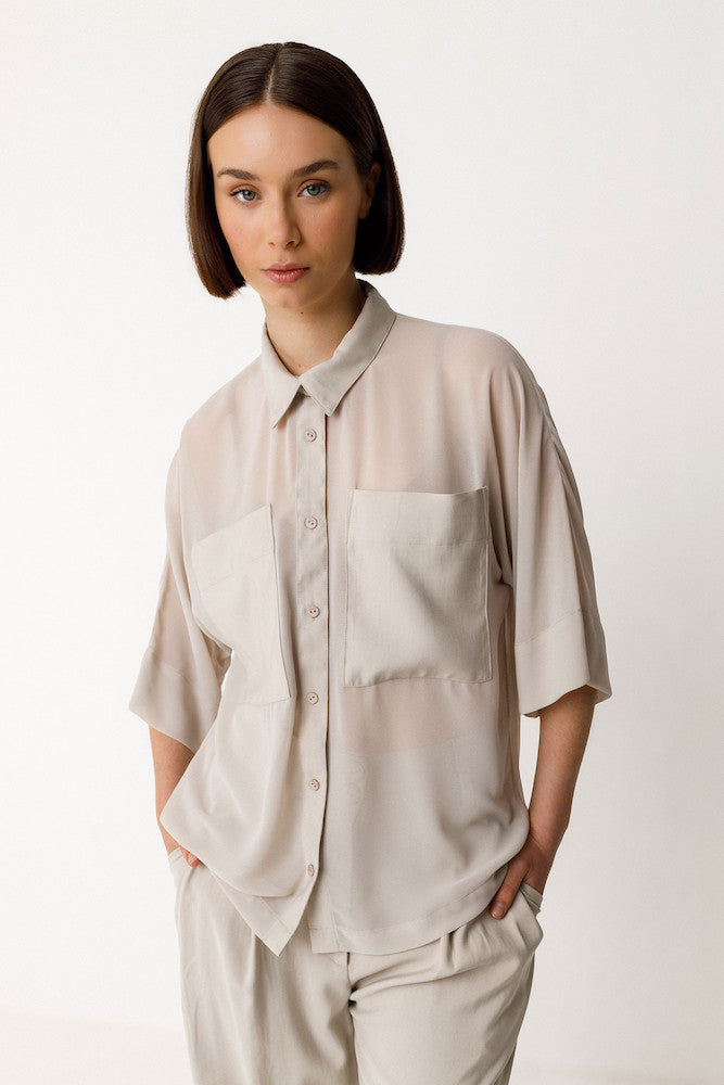 SKFK Kaia shirt X1 beige women