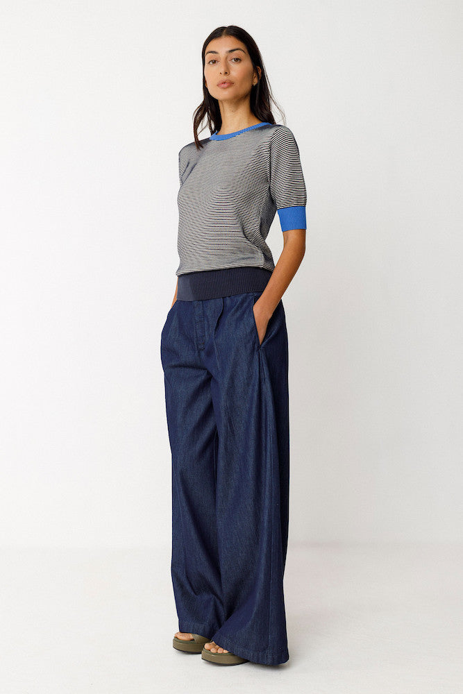 SKFK Muike sweater B9 navy women