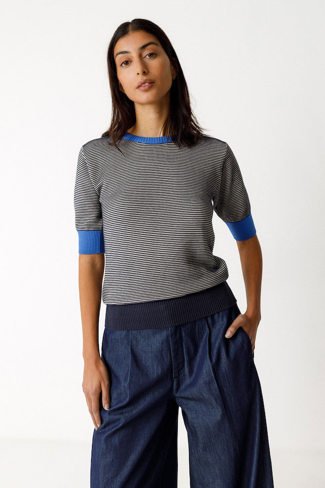 SKFK Muike sweater B9 navy women