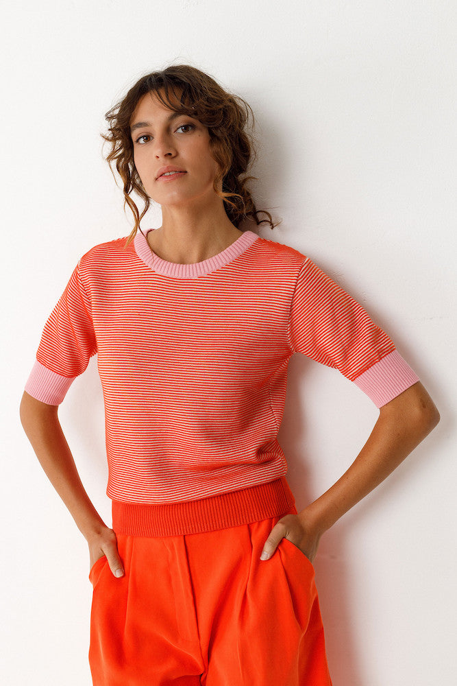 SKFK Muike sweater R3 orange women