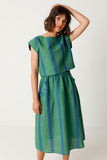 SKFK Dina skirt G5 stripes green women
