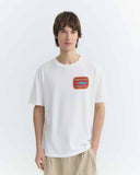 THINKING MU Aaron sardines t-shirt white men