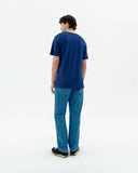 THINKING MU Hemp t-shirt blue night men