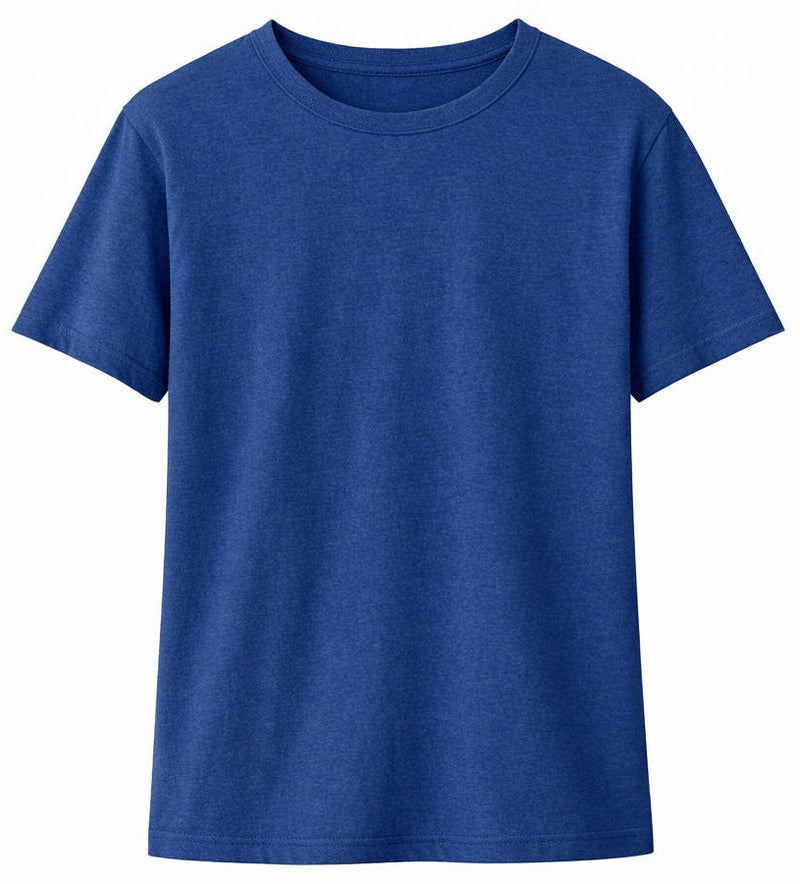 THINKING MU Hemp t-shirt blue night men