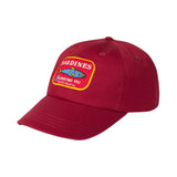 THINKING MU Chris sardines cap dark red unisex