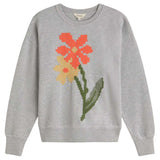 THINKING MU Jodie sweatshirt poppy grey women