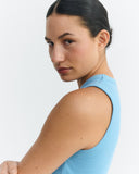 THINKING MU Juliette tank top dark dusk women