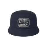 THINKING MU Kenny sardines bucket hat navy unisex