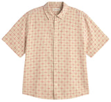 THINKING MU Kurtis lattice shirt multicolor men